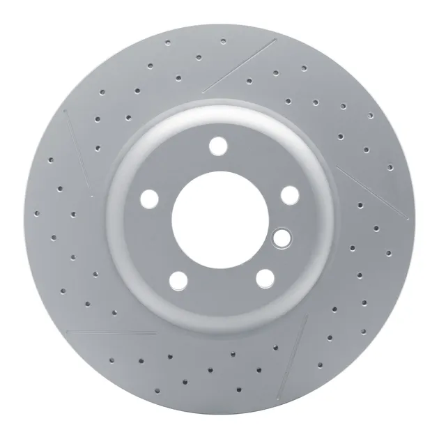 R1 Concepts PCP-31085A Hi-Carbon Alloy GEOMET Coated Rotor - Drilled and Slotted